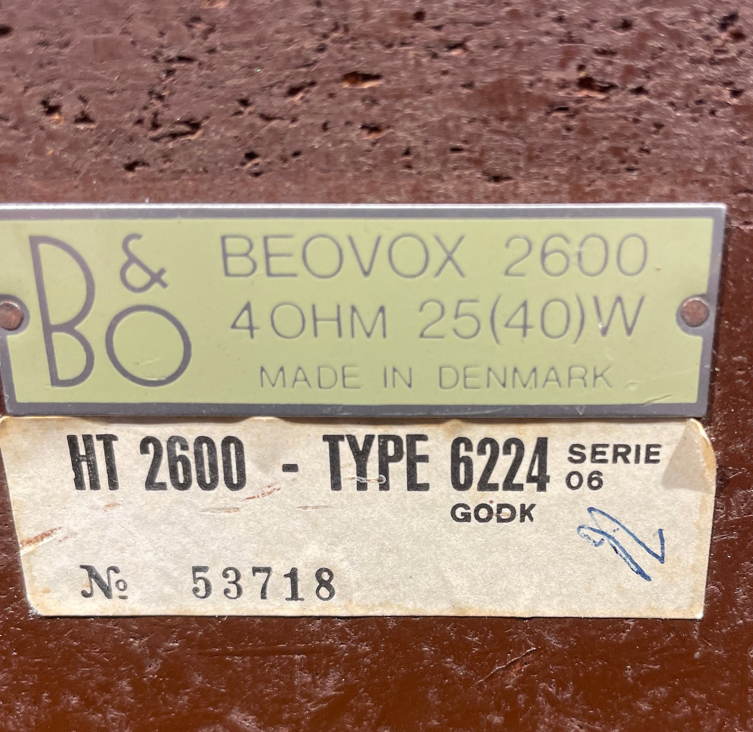 BeoVox 2600 (53718/53659)