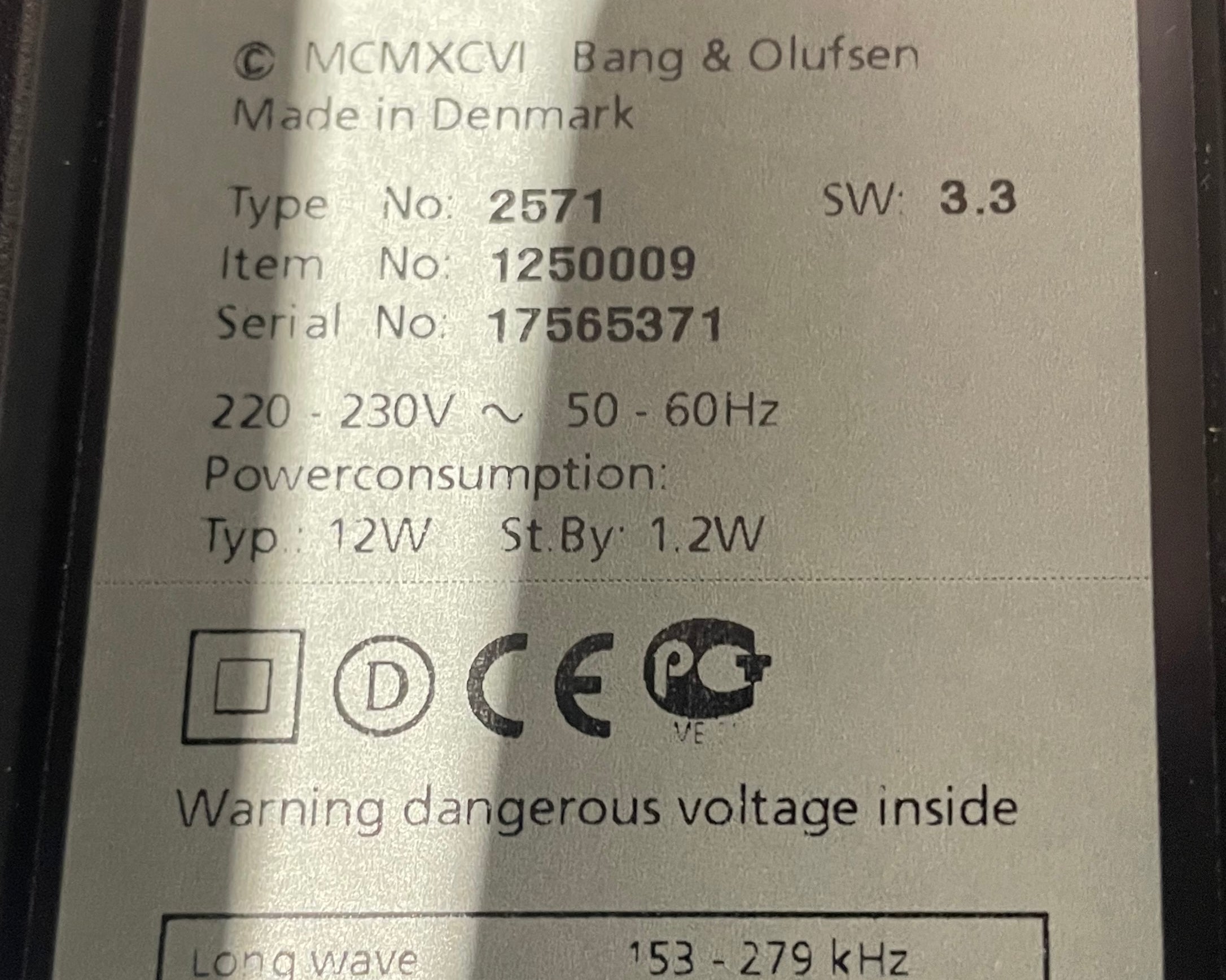 BeoSound 9000 MK3 (17565371)