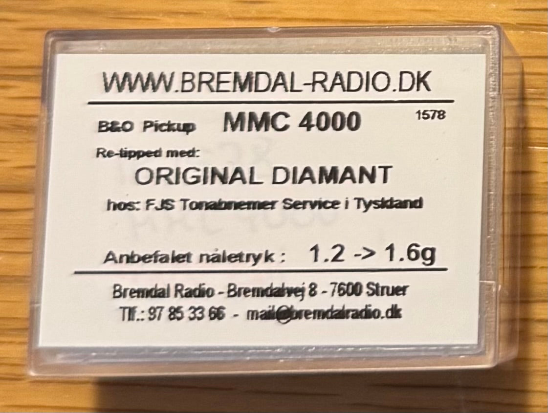 MMC 4000 retippet med Original diamant (1578)