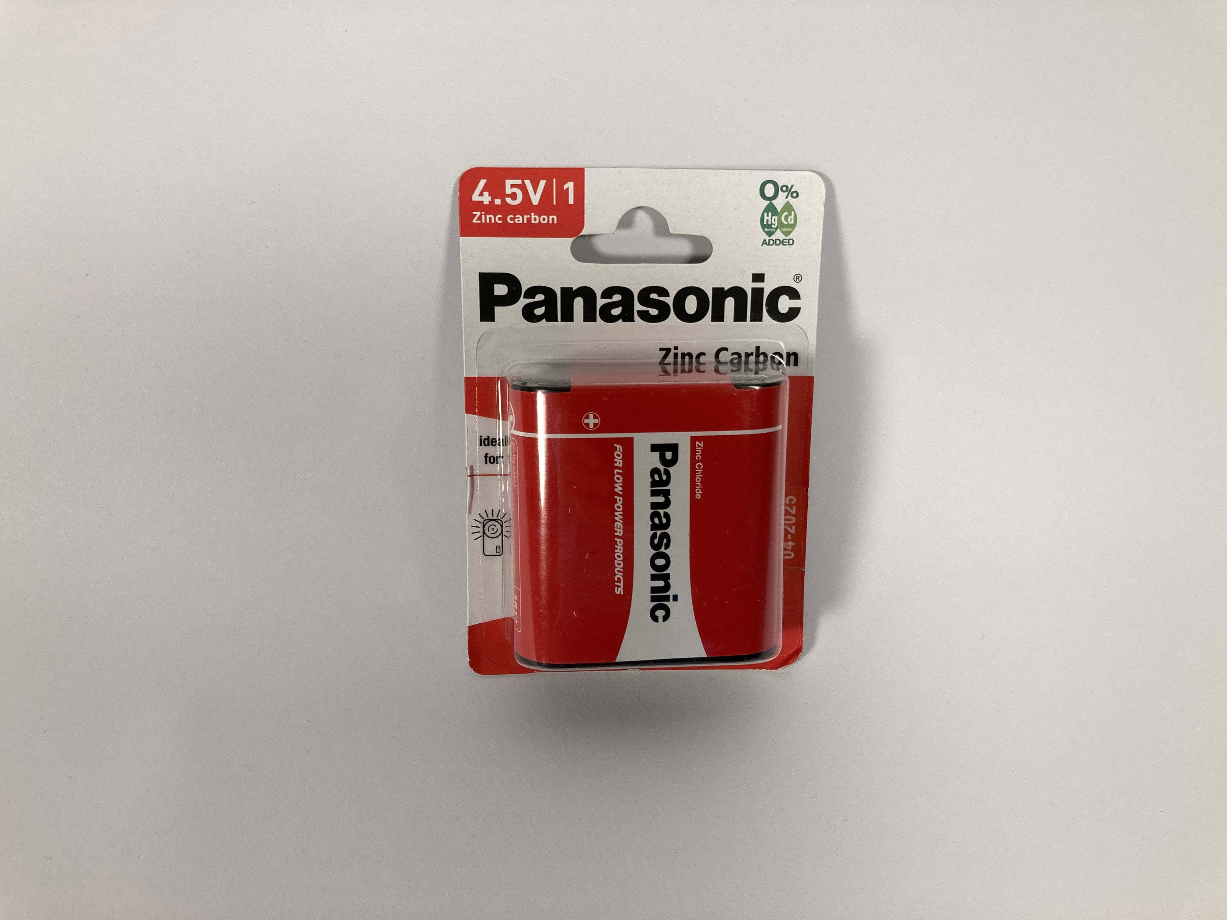 Panasonic 4,5 Volt batteri