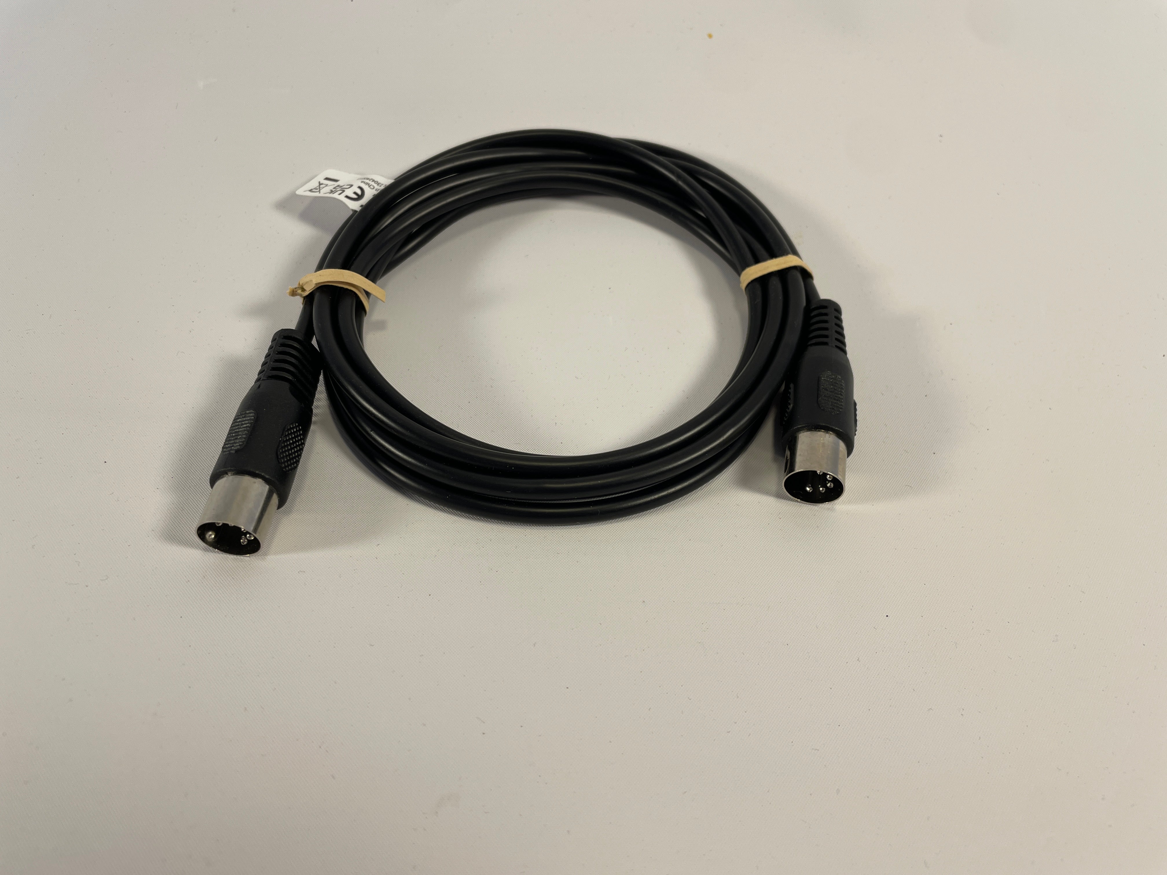 Kabel 5 pol DIN Stik han-han