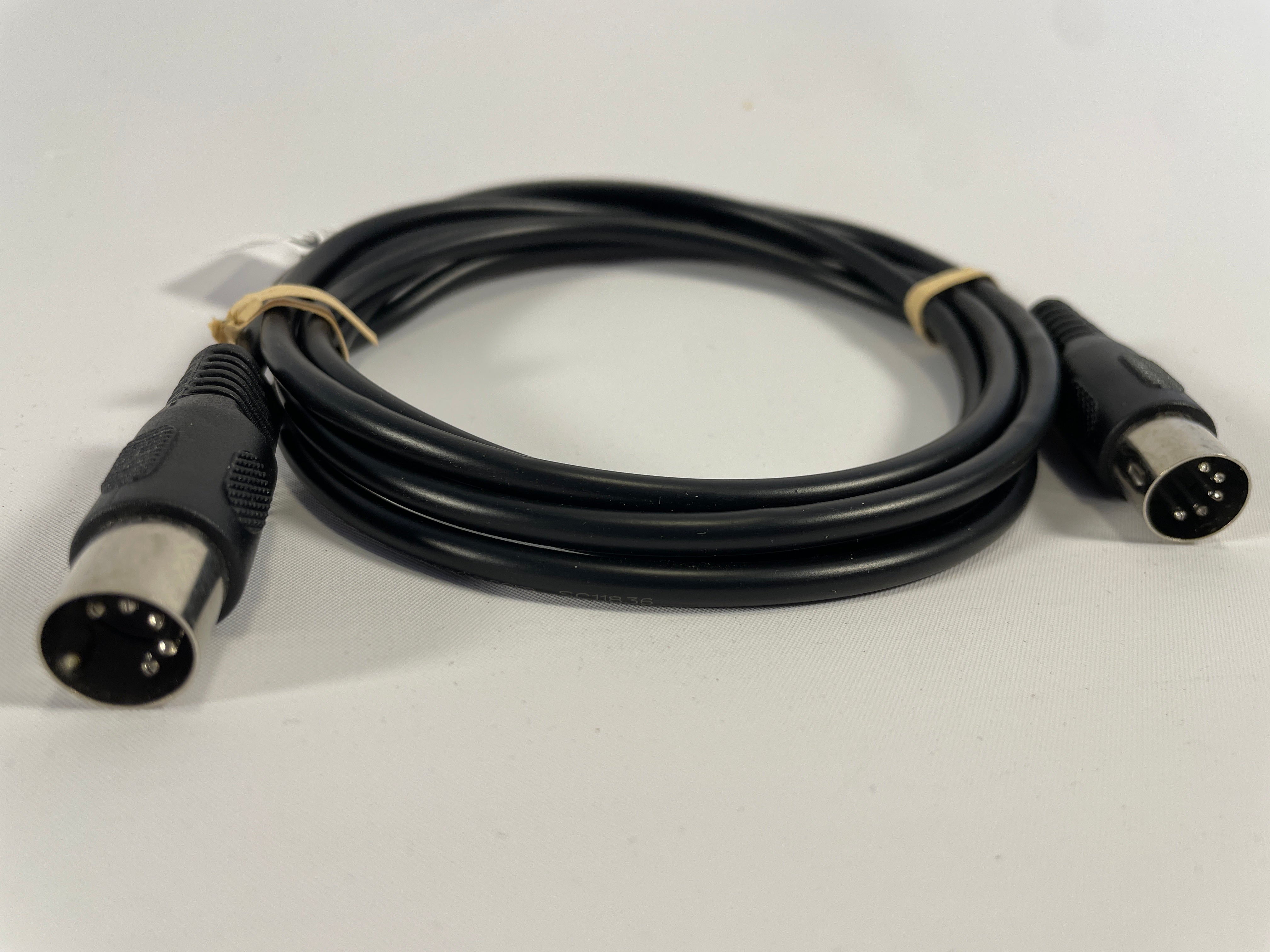 Kabel 5 pol DIN Stik han-han
