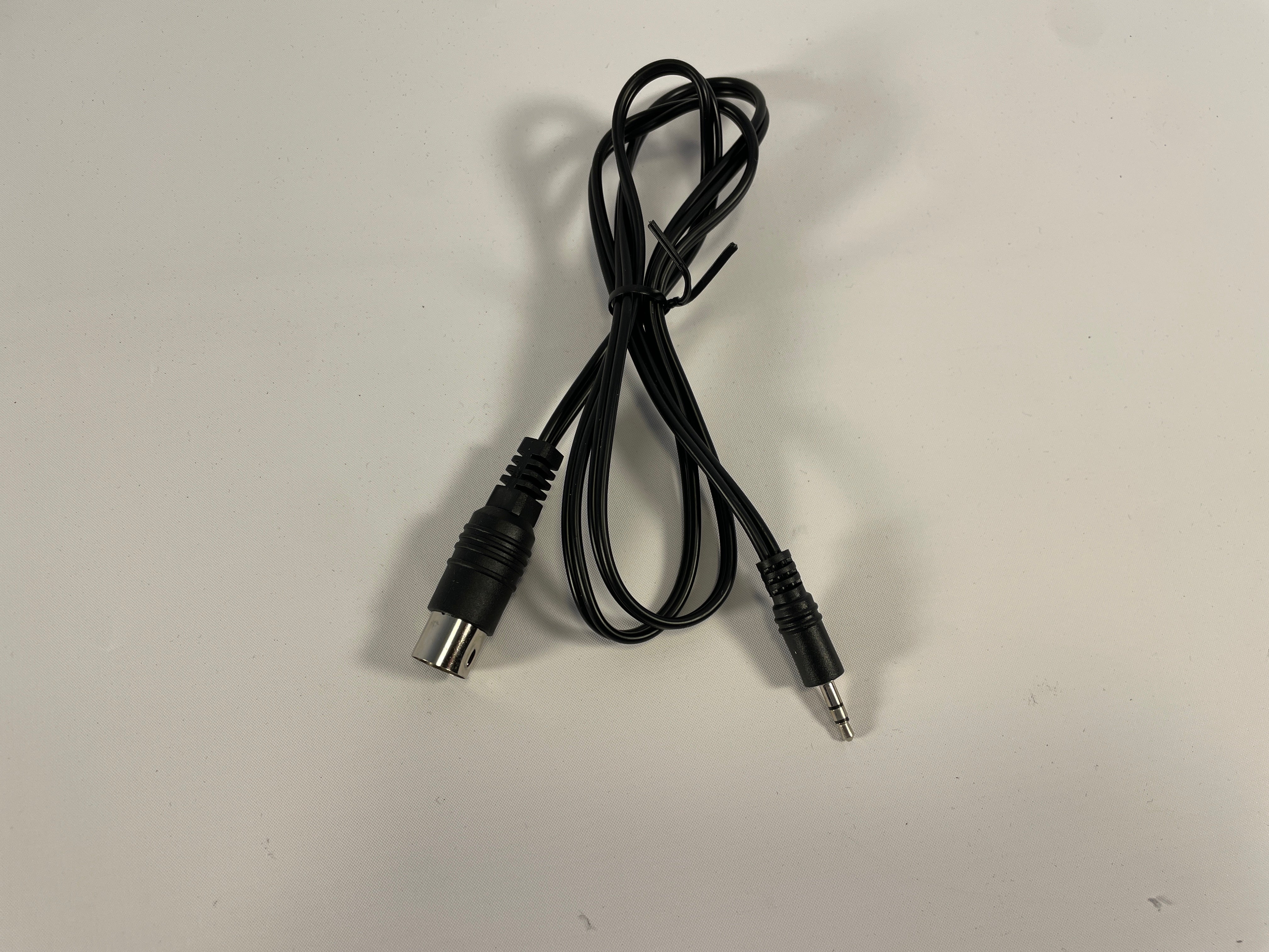 Kabel 5 pol Din Han til Mini Jack han