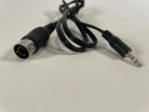 Kabel 5 pol Din Han til Mini Jack han