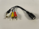 5 Pol DIN Hun til Phono (RCA)
