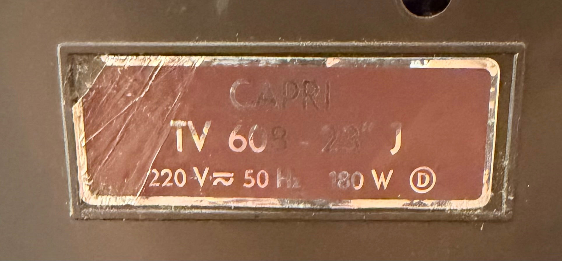 Capri TV 608 23" J