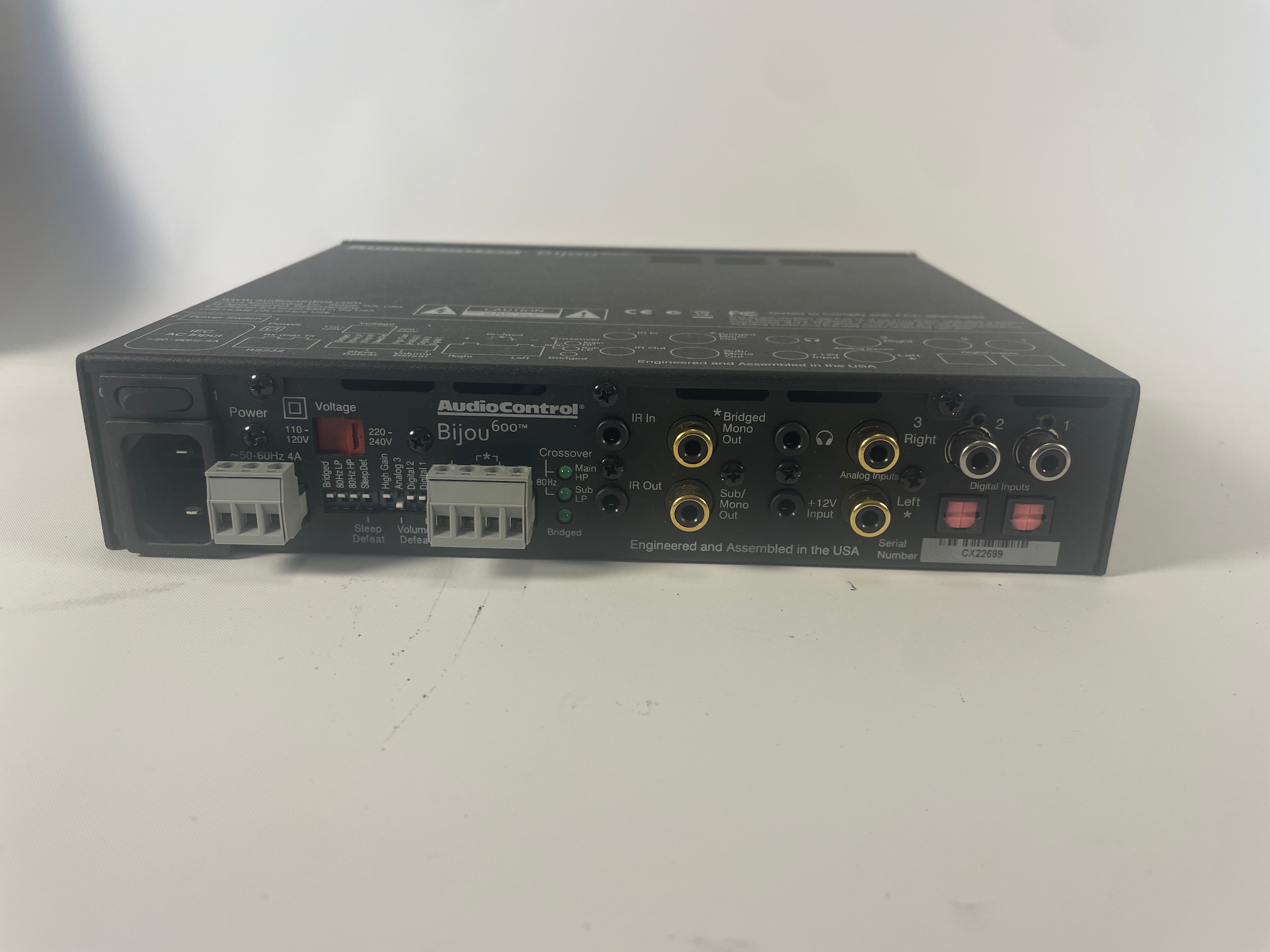 Audio Control Bijou 600 forstærker (22699)