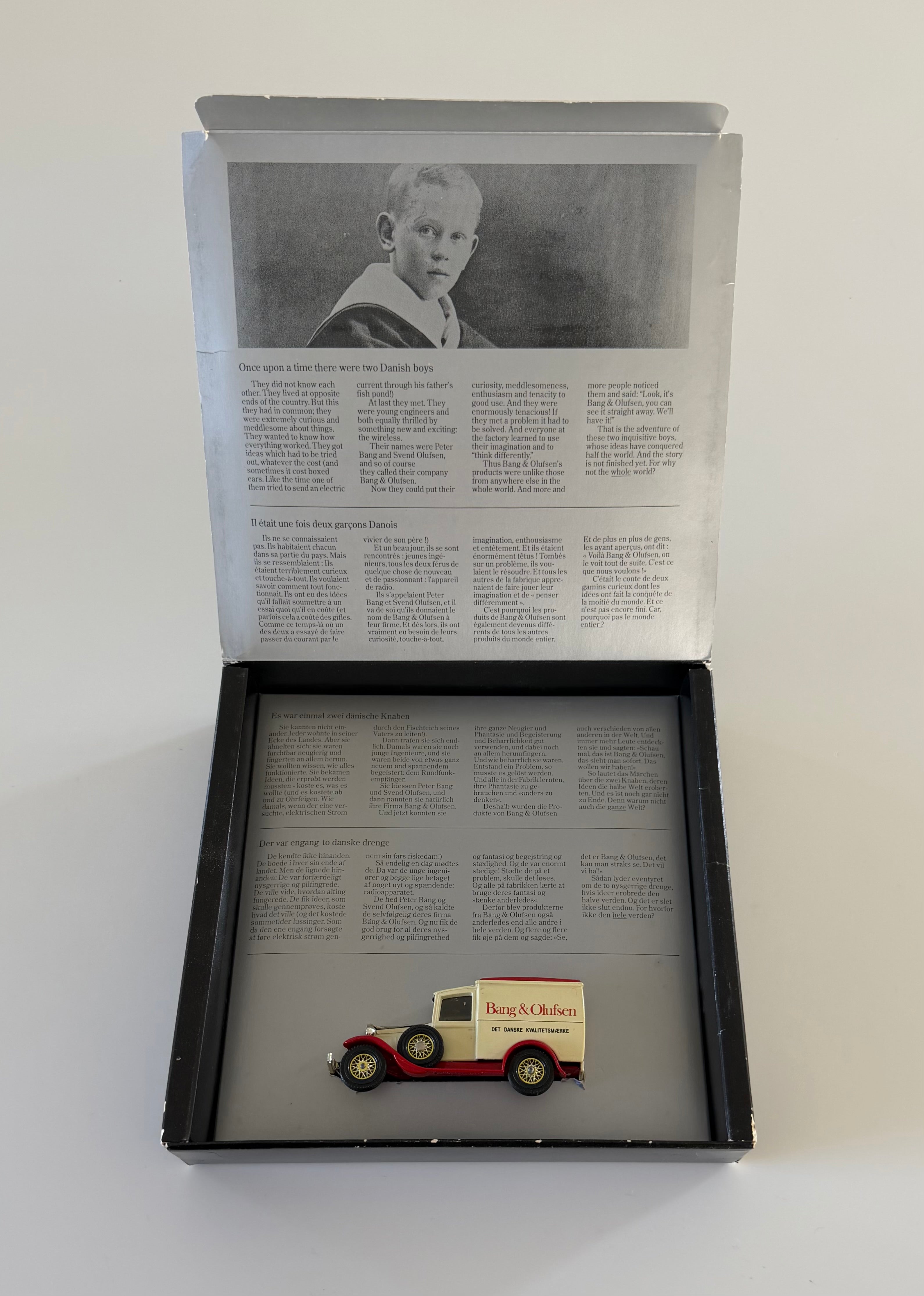 B&O Matchbox Ford Model T Van