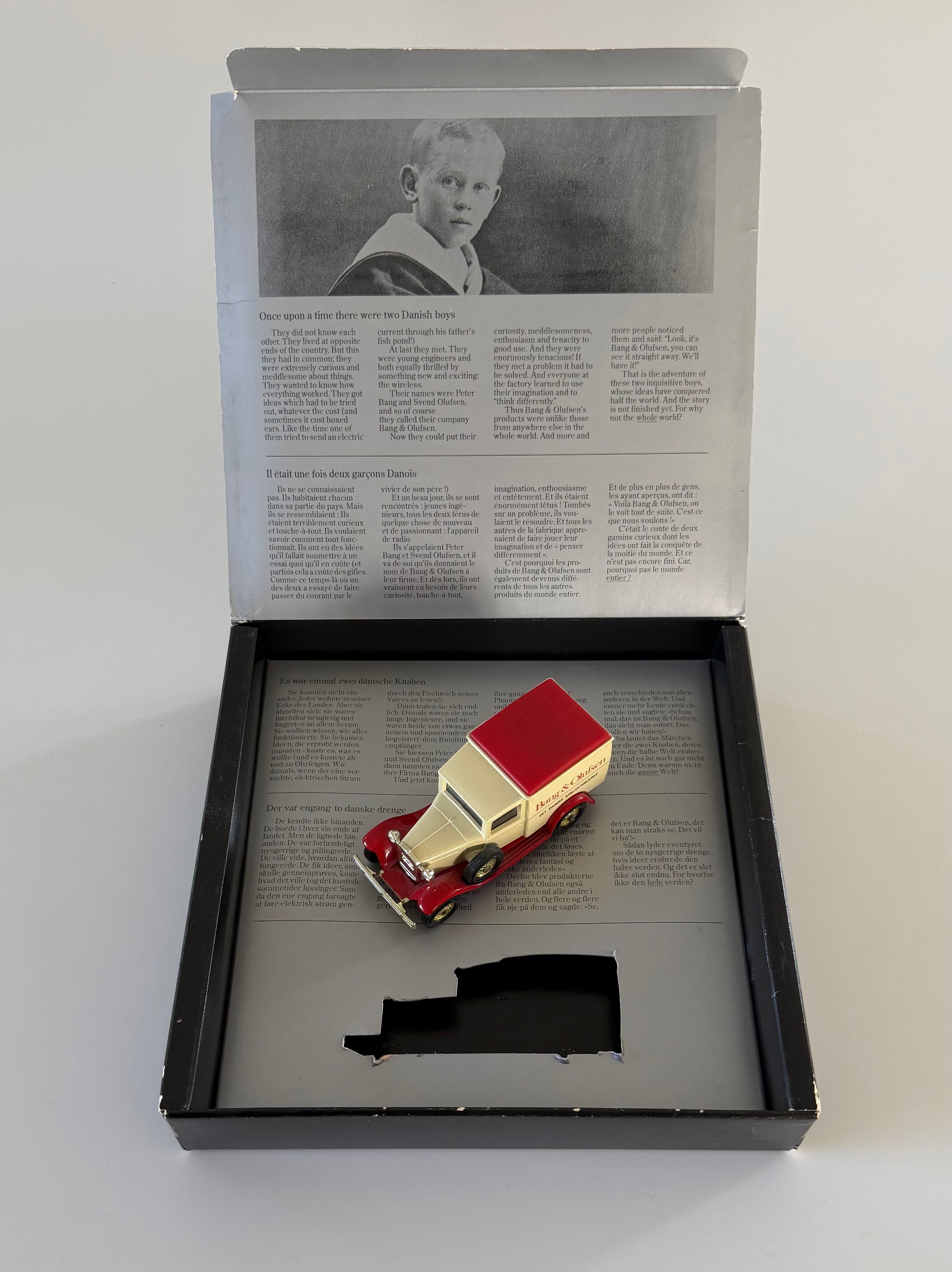 B&O Matchbox Ford Model T Van