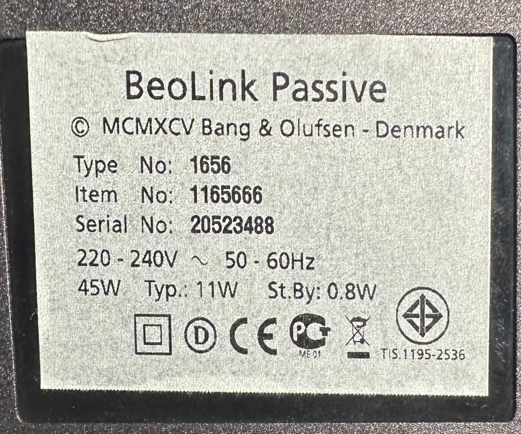 Beolink Passive (20523488)
