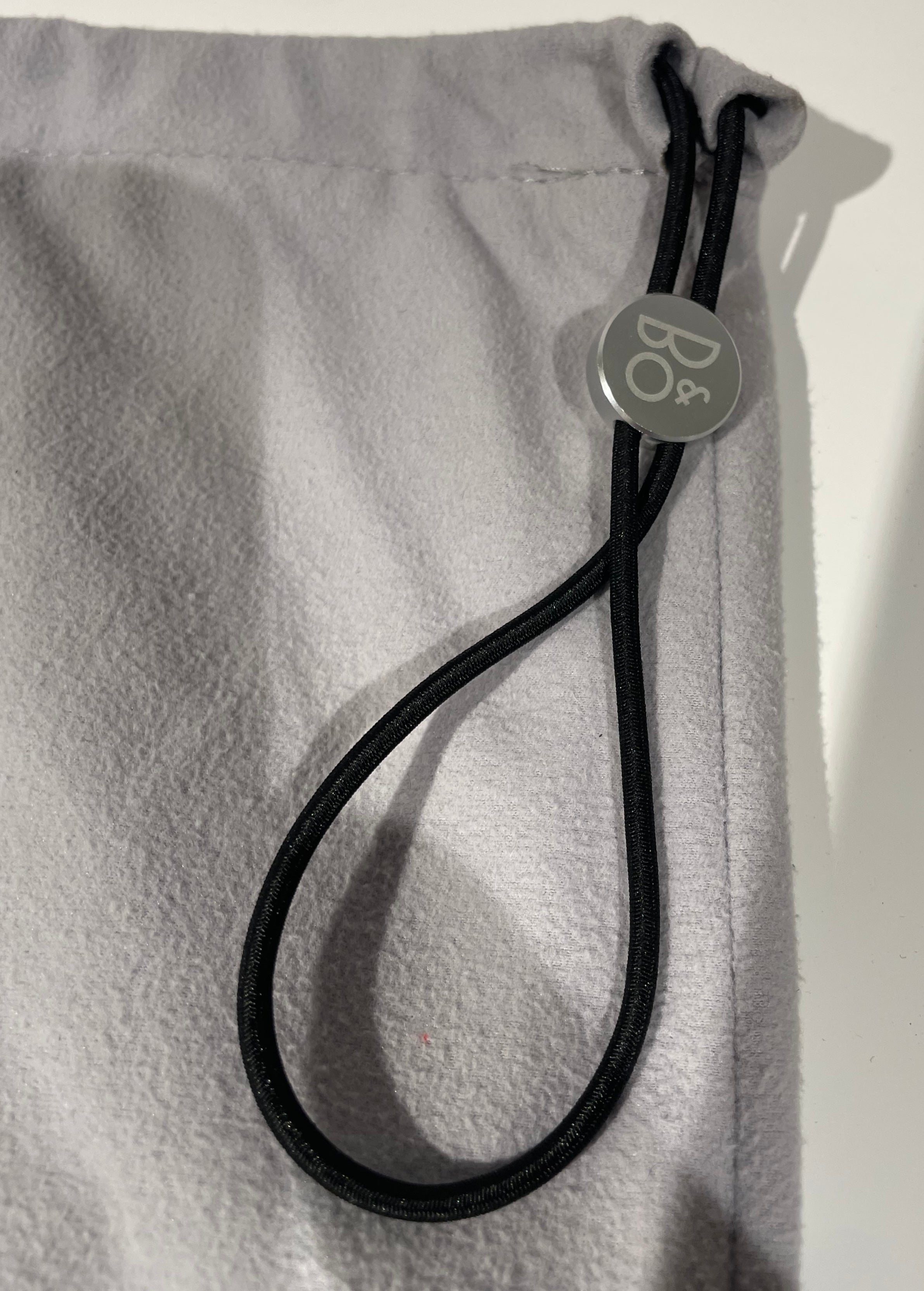 Stofpose til B&O hovedtelefoner lysgrå