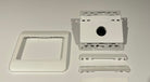 8 Pin DIN wall Socket White