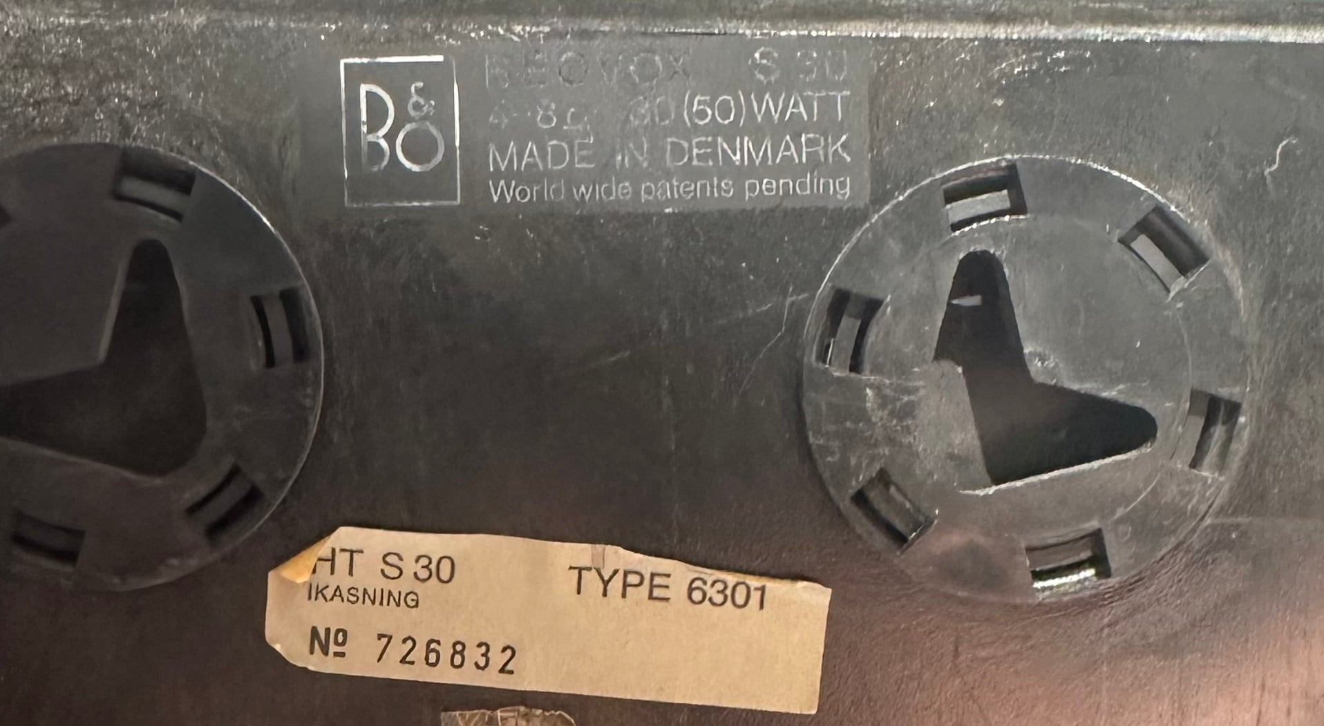 BeoVox S 30 (726831-726832)
