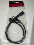 Adapter kabel 8 pin DIN 1x  HAN til 2x HUN