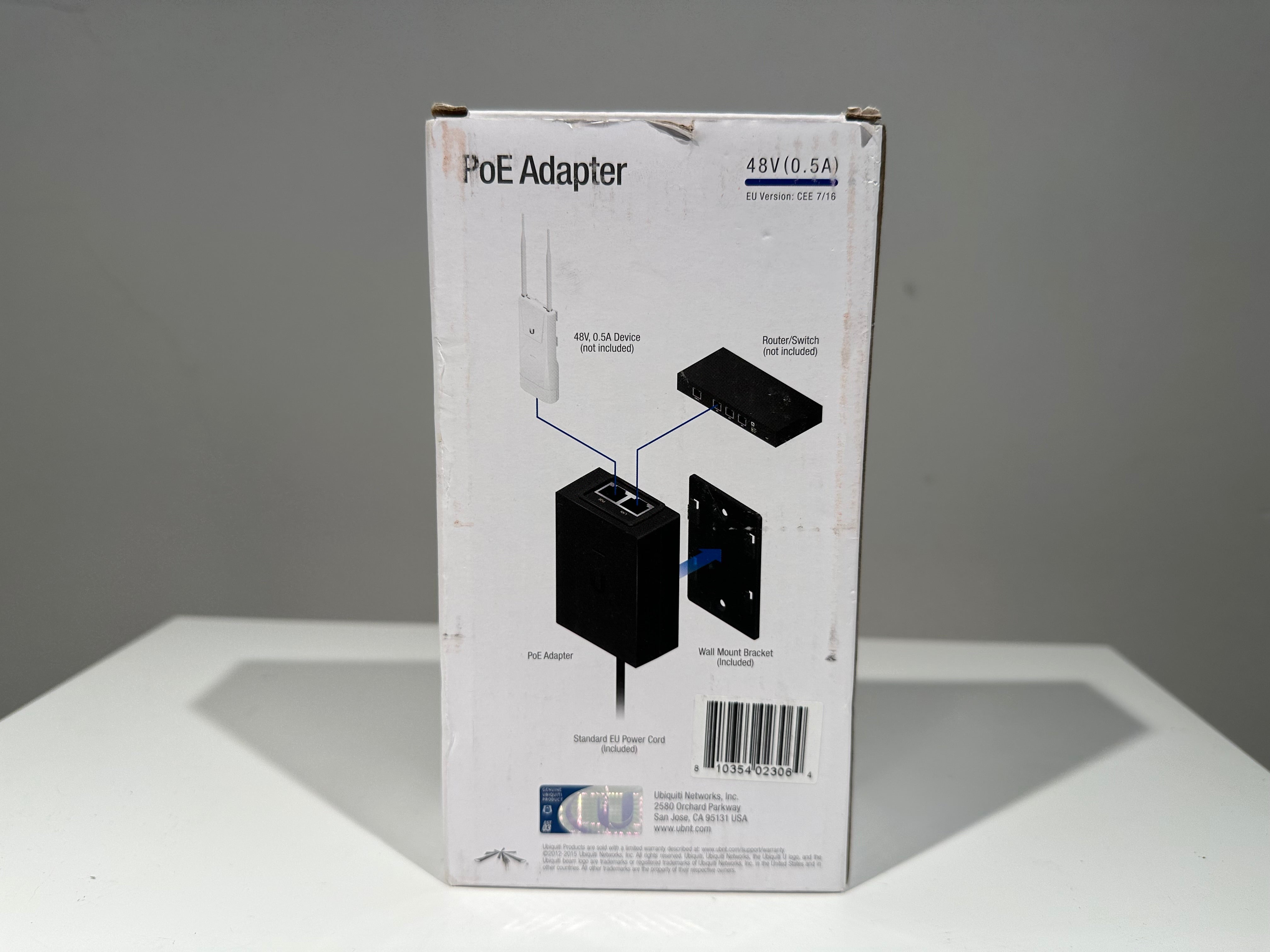 Ubiquiti POE-injektor 48 V 24 W