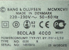 BeoLab 4000 sort (14533919)