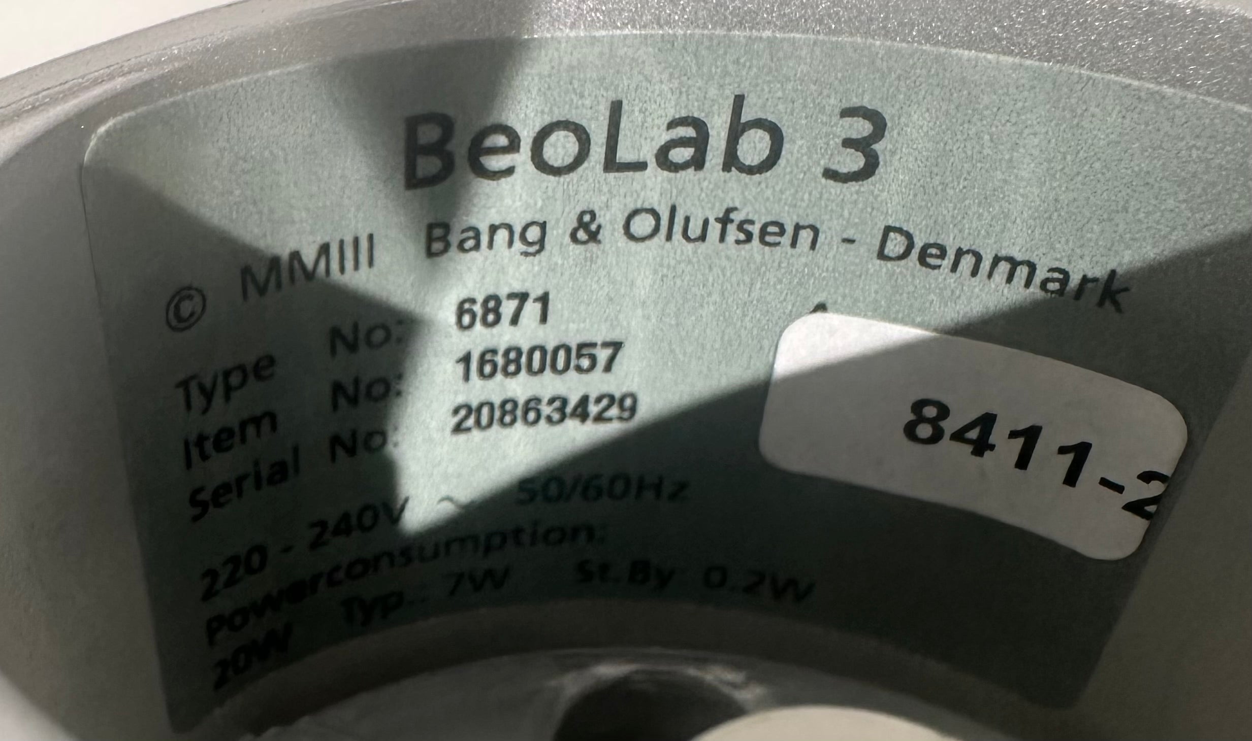 BeoLab 3 Grå (20863429)