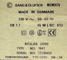 BeoLab 2000 (13135459)