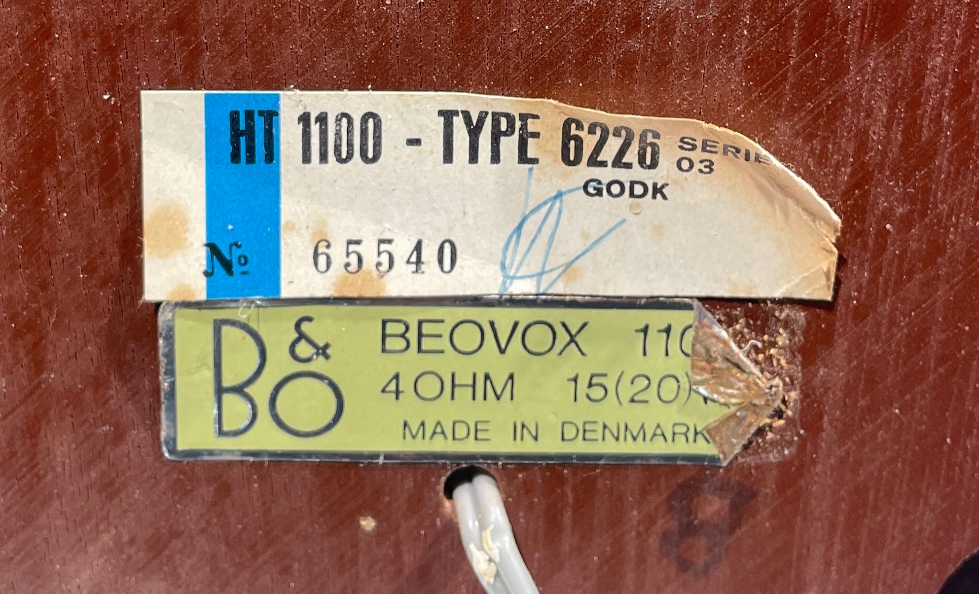 BeoVox 1100 Type 6226 (65540)