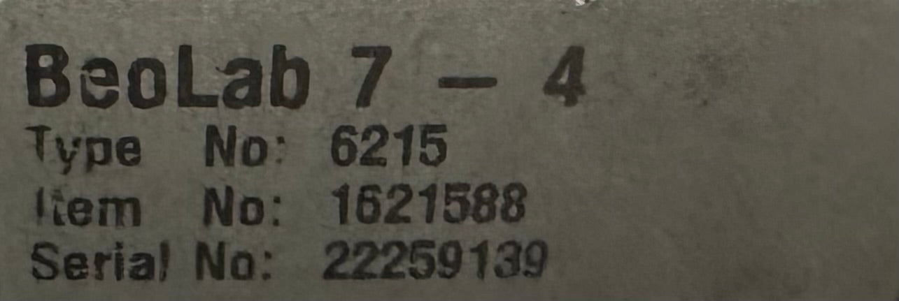 BeoLab 7.4 (22259139)