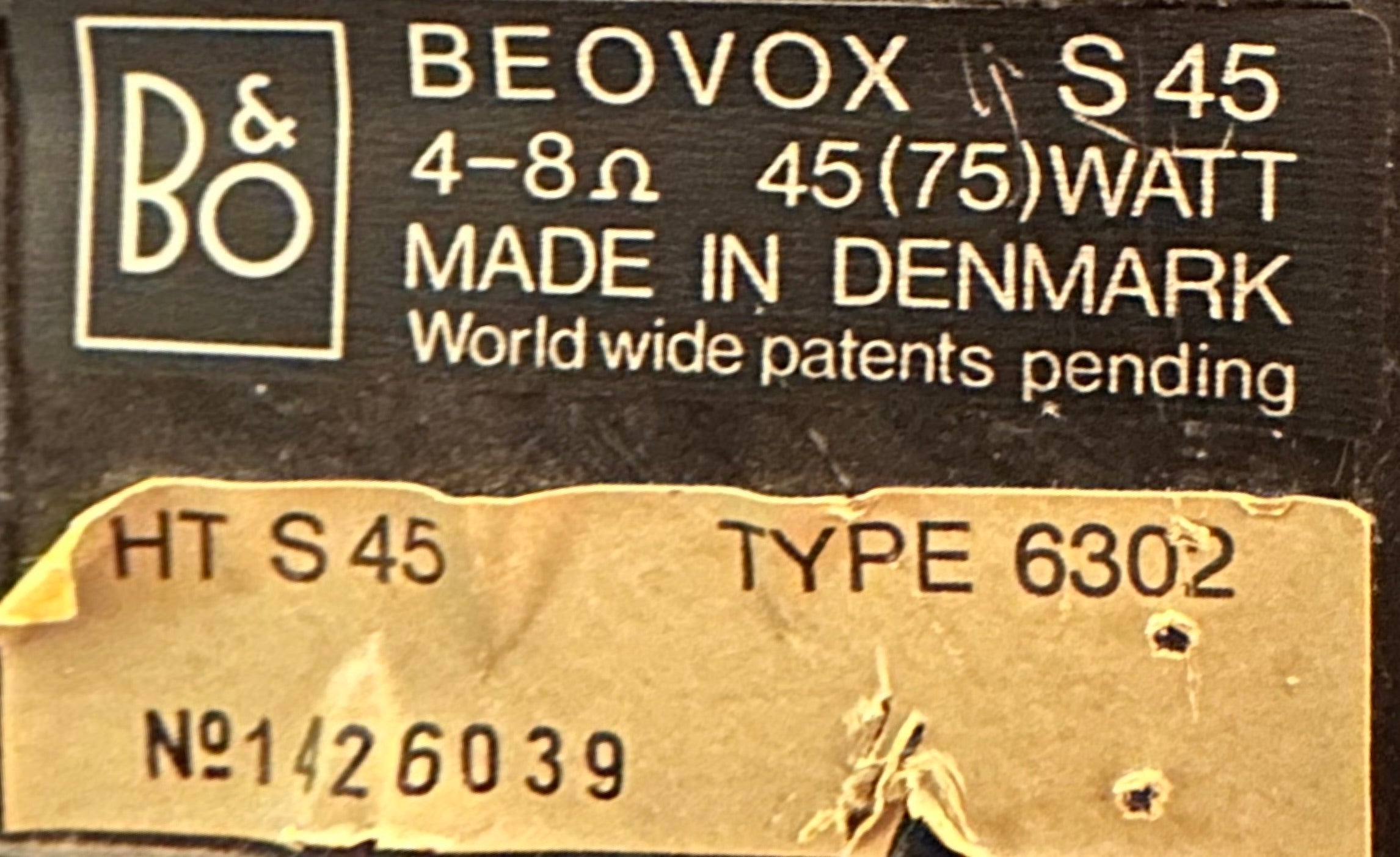 BeoVox S 45 (1426039)