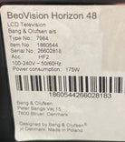 BeoVision Horizon 48 (26602818)