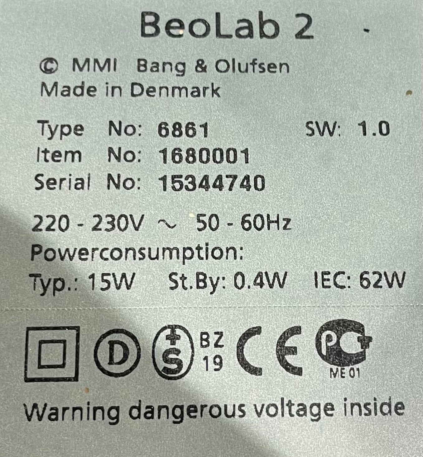 BeoLab 2 (15344740)