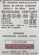 BeoSound Century Blå (11109205)
