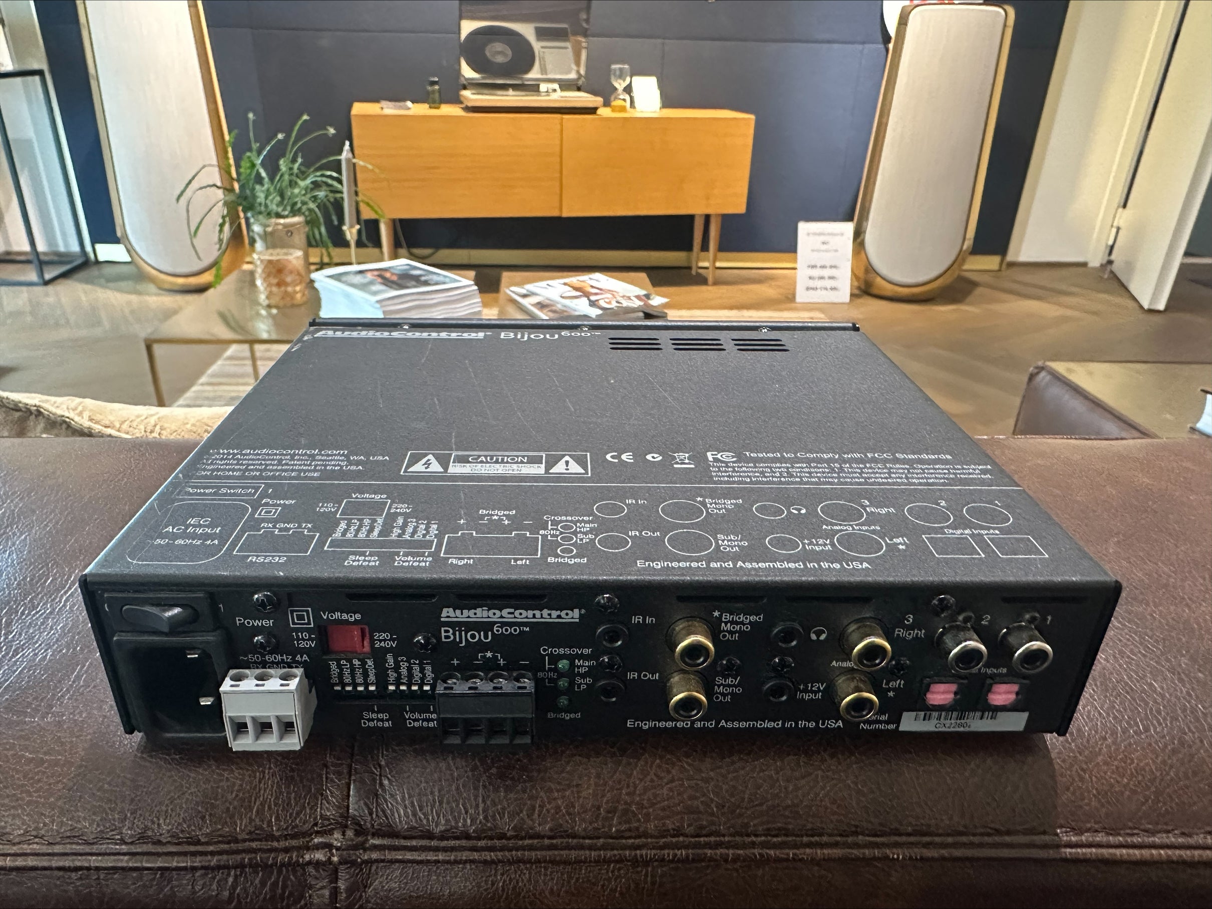 Audio Control Bijou 600 forstærker (demo 22807)