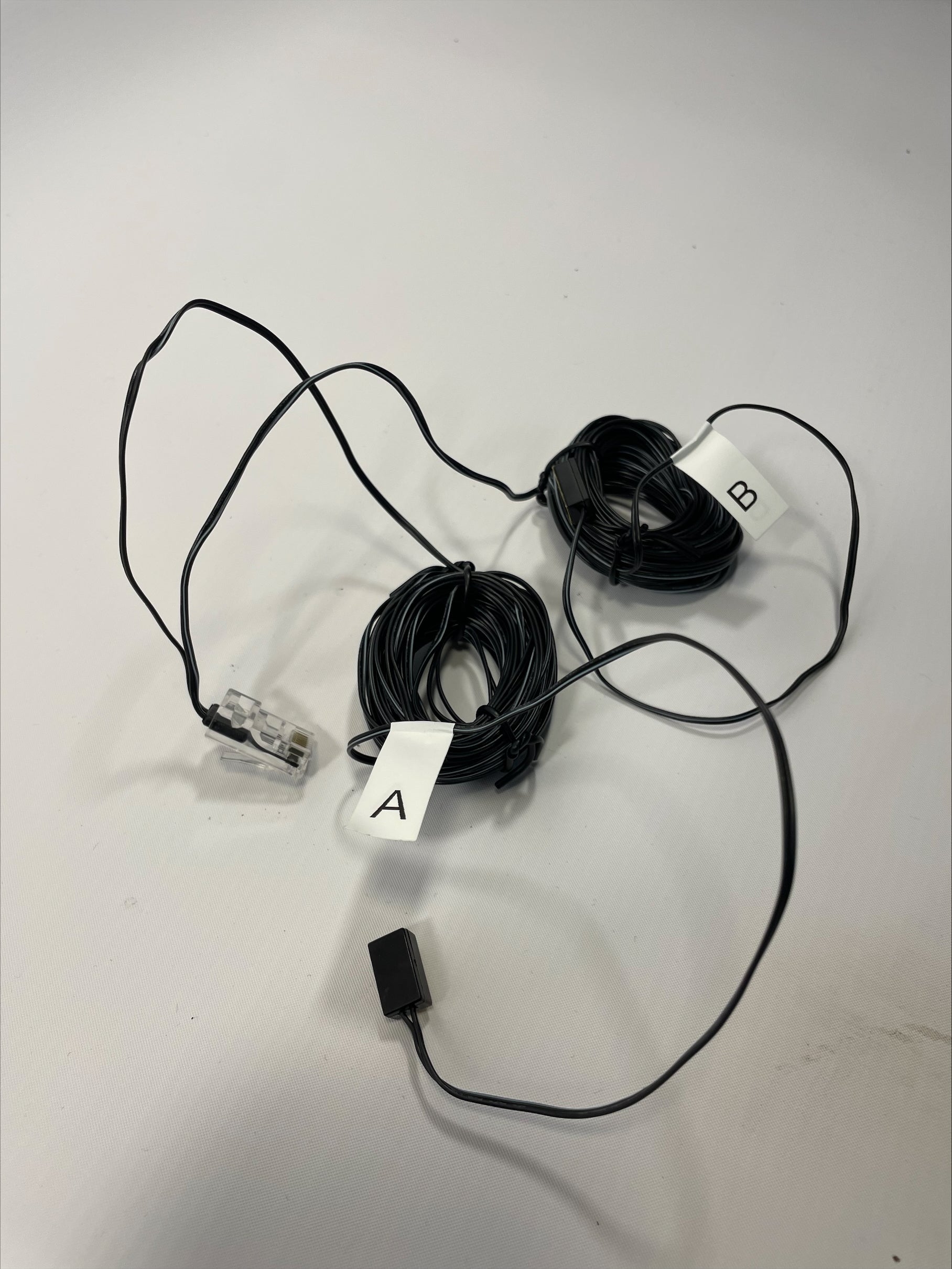 Puckabel m. 2 puc øjne med RJ45 stik