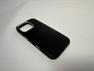 Iphone 16 pro max sort læder cover