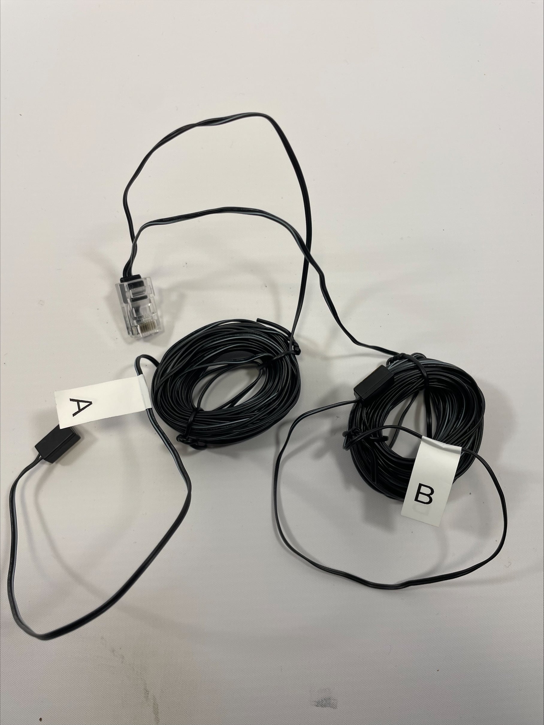 Puckabel m. 2 puc øjne med RJ45 stik